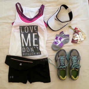 Keepin' it real for race day! #aerie #aeriereal #marathon #26.2 miaprimcasa.com