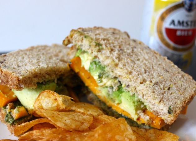 Dutch Cheese Sandwich w: Avocado #100DaysofMiaprima
