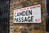 Camden Passage, London Vintage Shopping #100DaysofMiaPrima